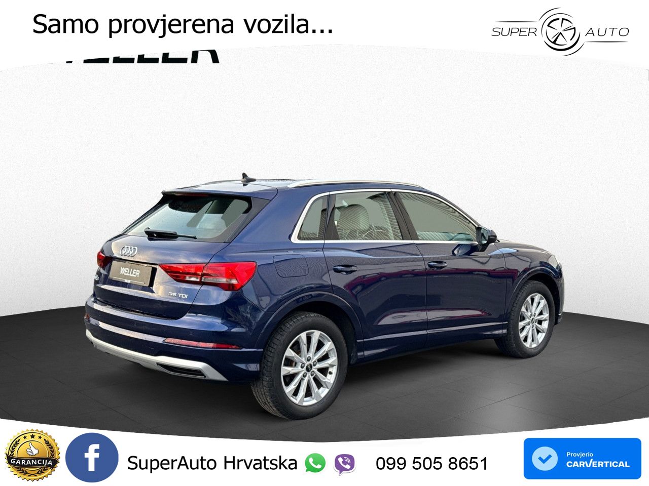 Audi Q3 35 TDI (150 KS) S tronic LED+GR SJED+ACC
