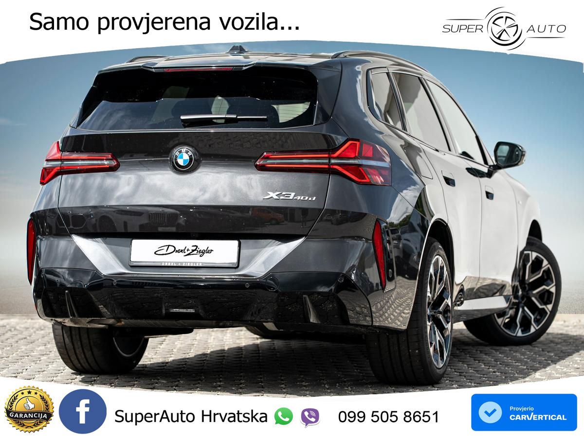BMW X3 40d xDrive Steptronic ACC+HEAD+4xGR SJED+360+PANO