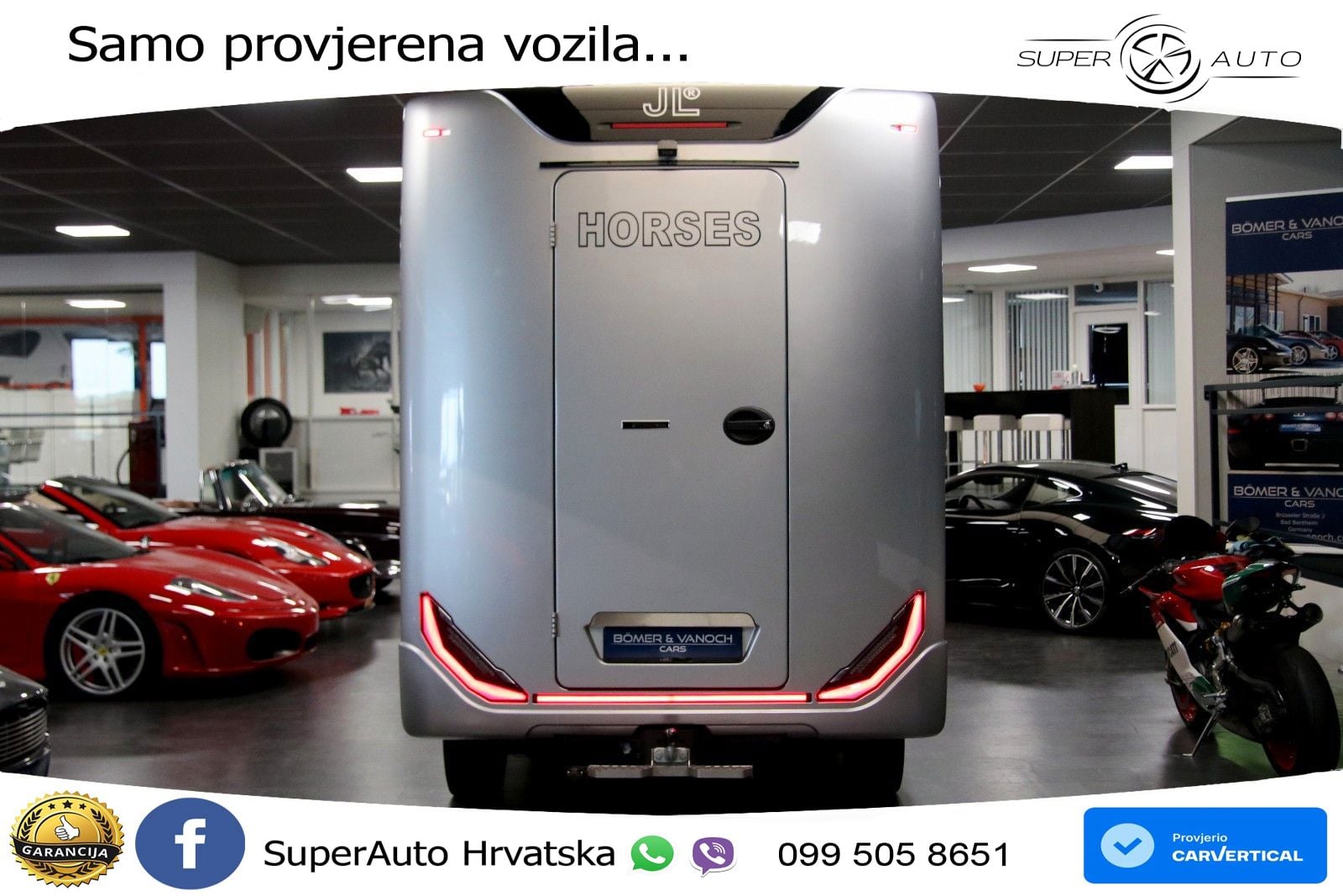 Ford Transit 350 L3 JL Exklusive Pferdetransport 2025 170 KS