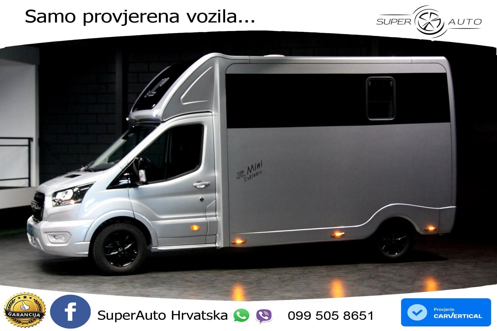 Ford Transit 350 L3 JL Exklusive Pferdetransport 2025 170 KS