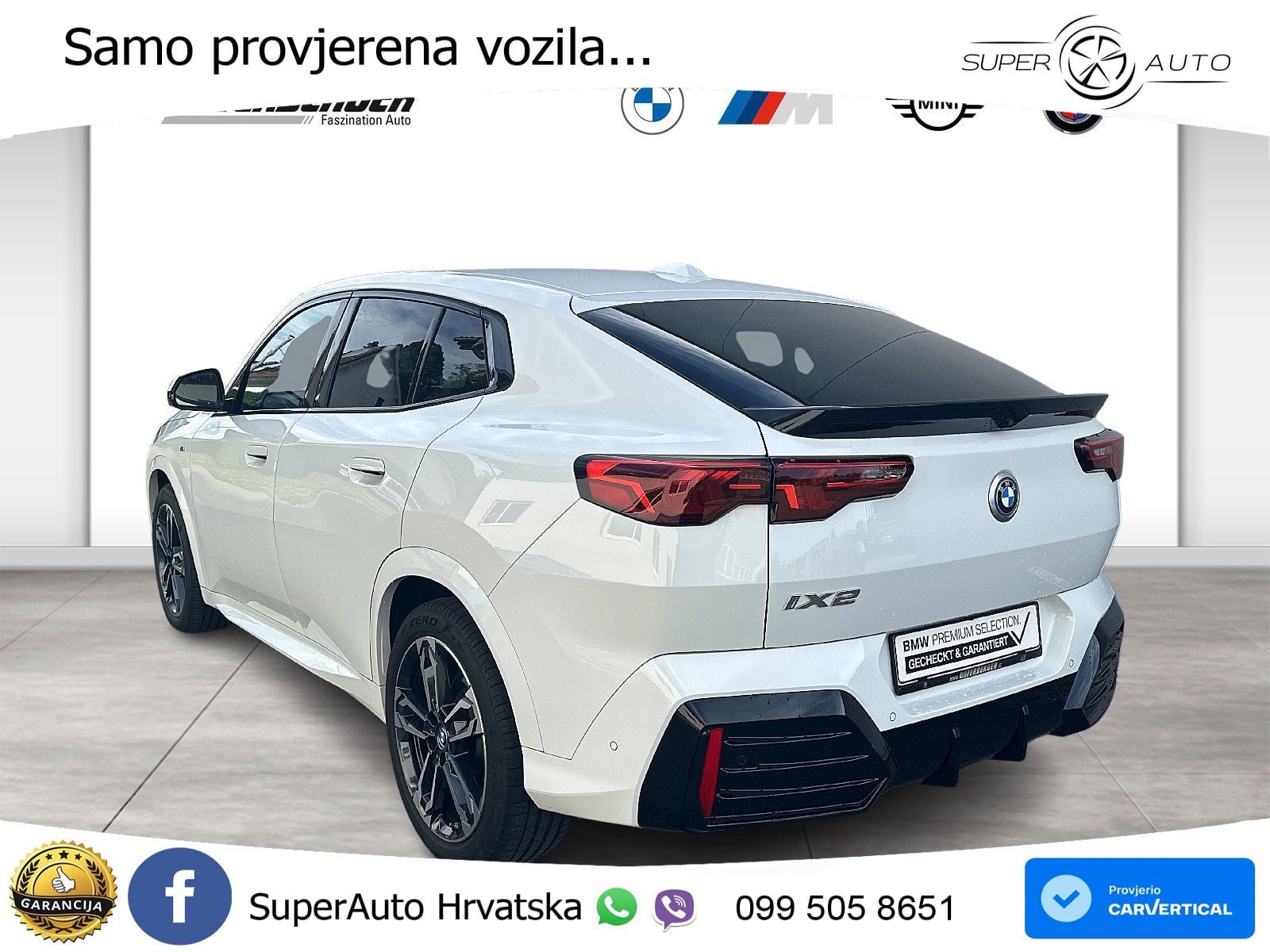 BMW iX2 66.5 kWh (204 KS) eDrive20