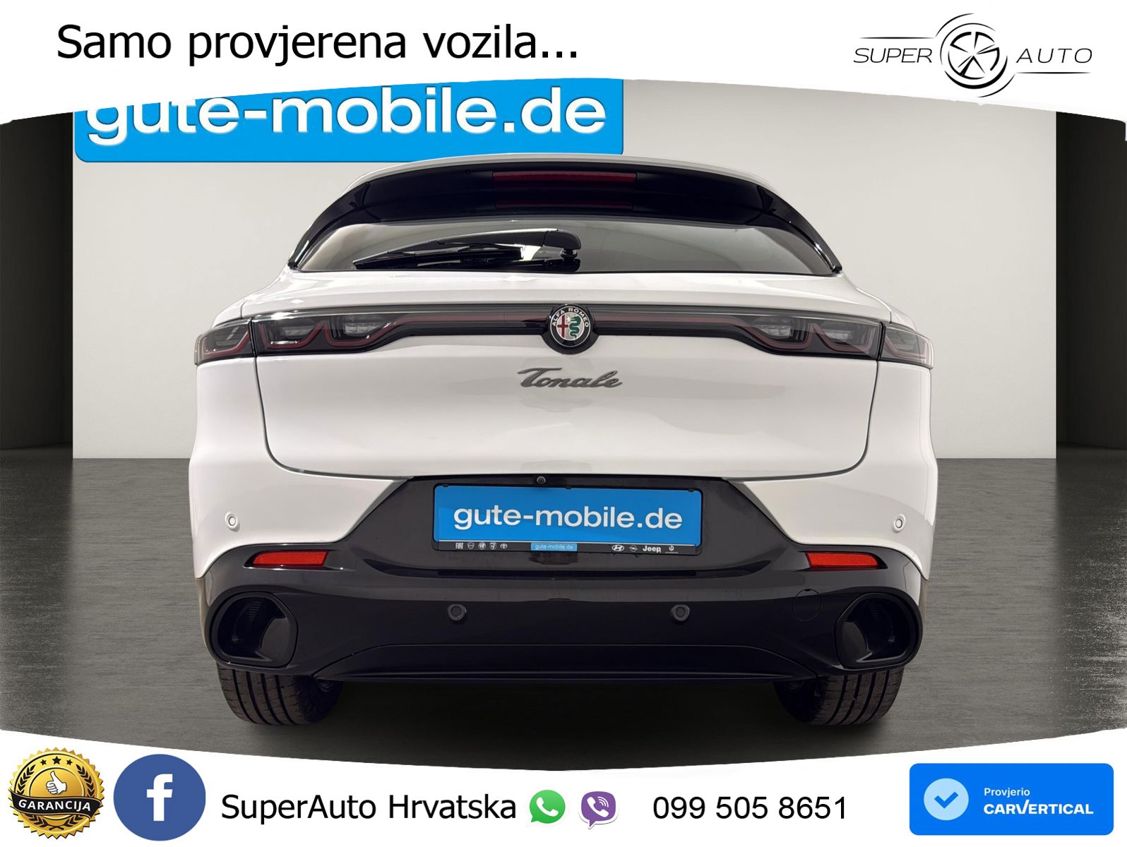 Alfa Romeo Tonale 1.5 VGT (160 KS) 48V-Hybrid TCT LED+GR SJED+ACC