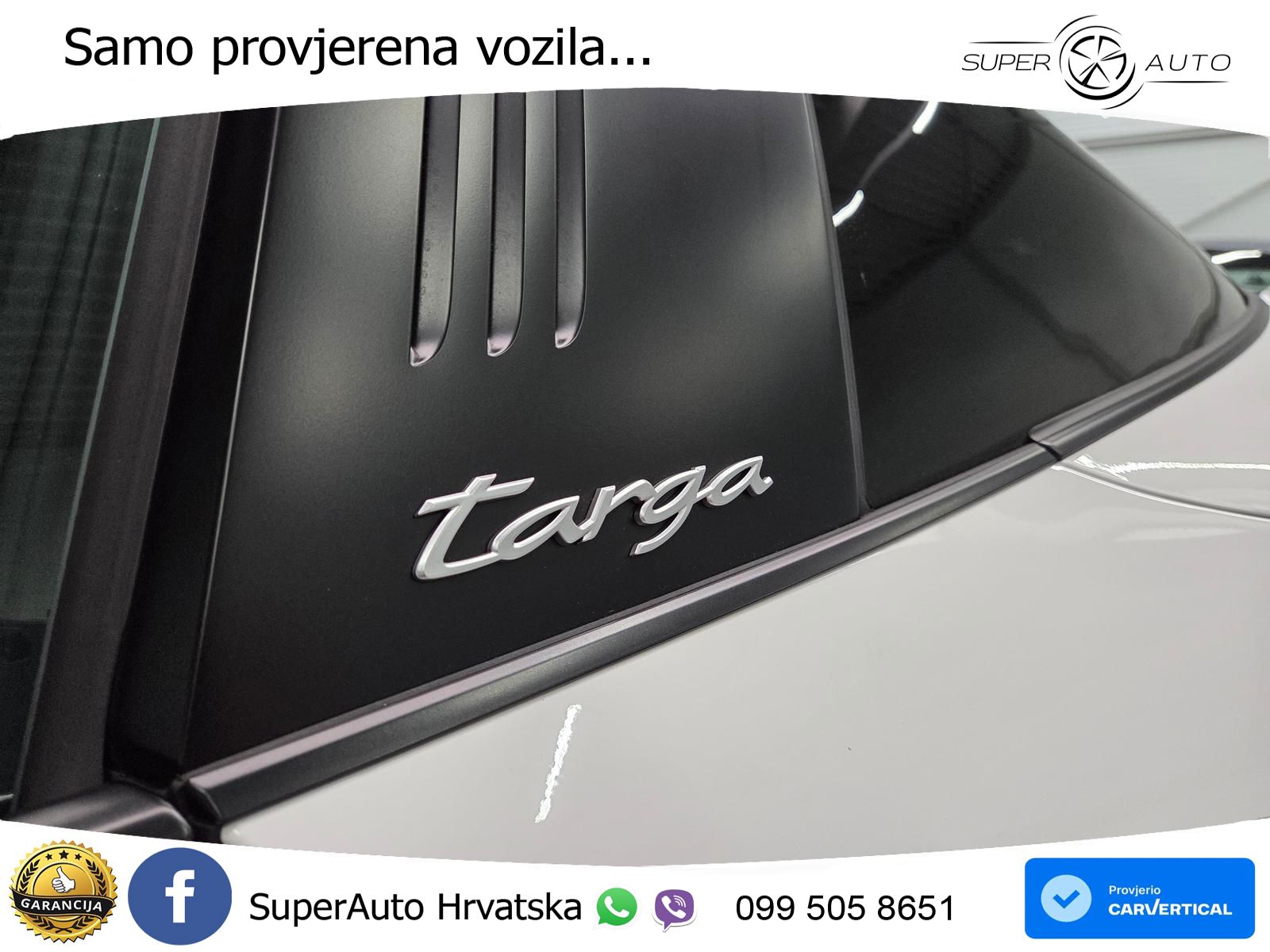 Porsche 911 Targa 4 3.0 (385 KS) PDK LED+GR SJED+ACC
