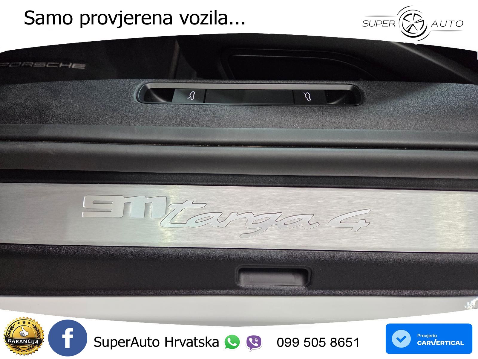 Porsche 911 Targa 4 3.0 (385 KS) PDK LED+GR SJED+ACC