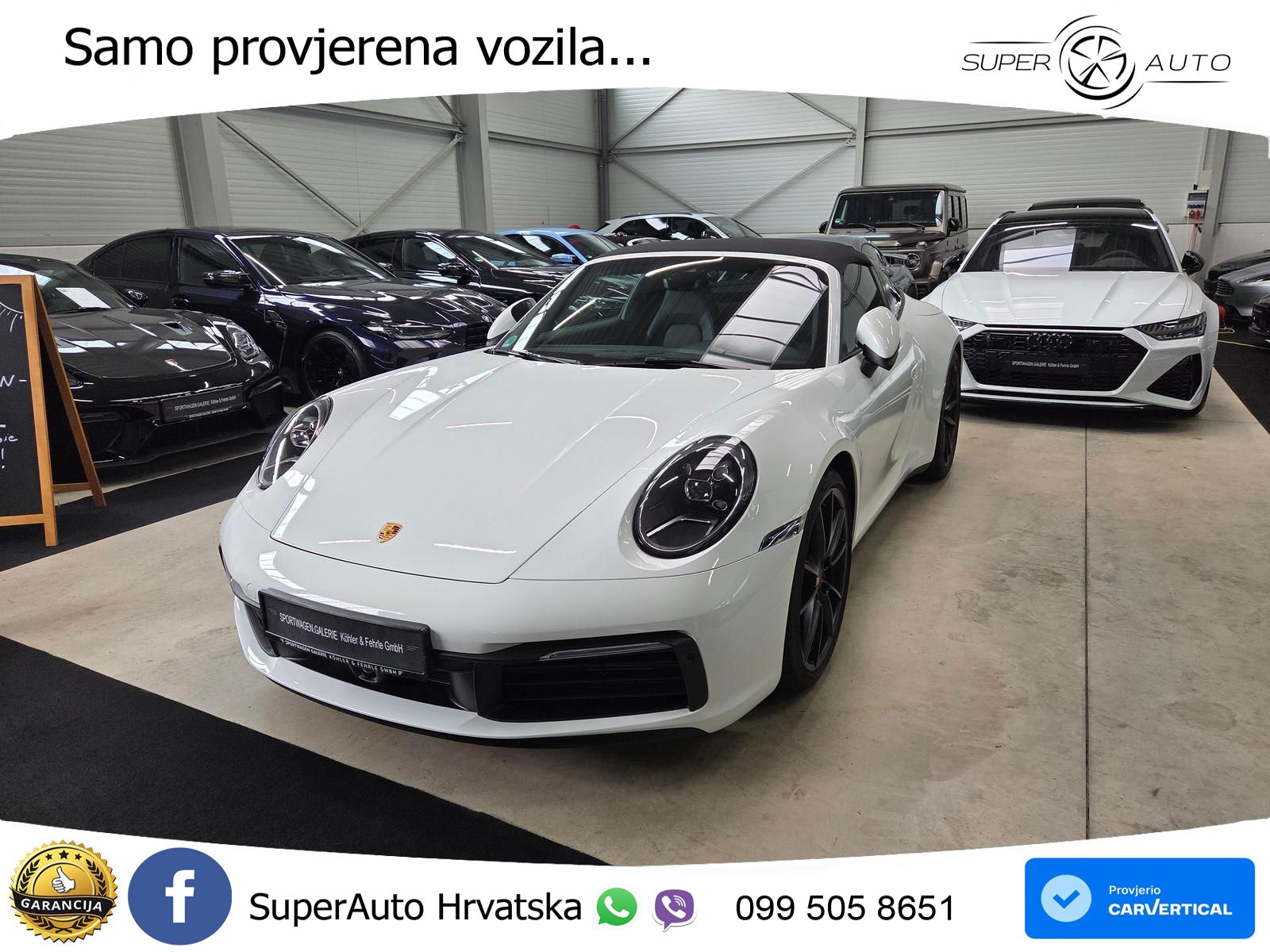 Porsche 911 Targa 4 3.0 (385 KS) PDK LED+GR SJED+ACC