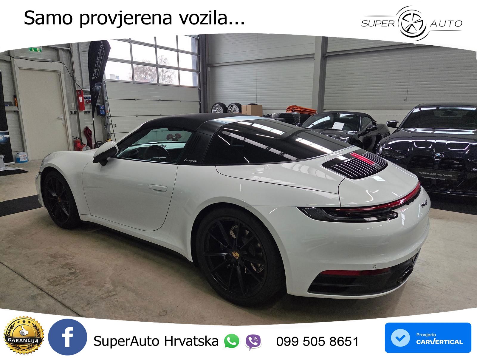 Porsche 911 Targa 4 3.0 (385 KS) PDK LED+GR SJED+ACC