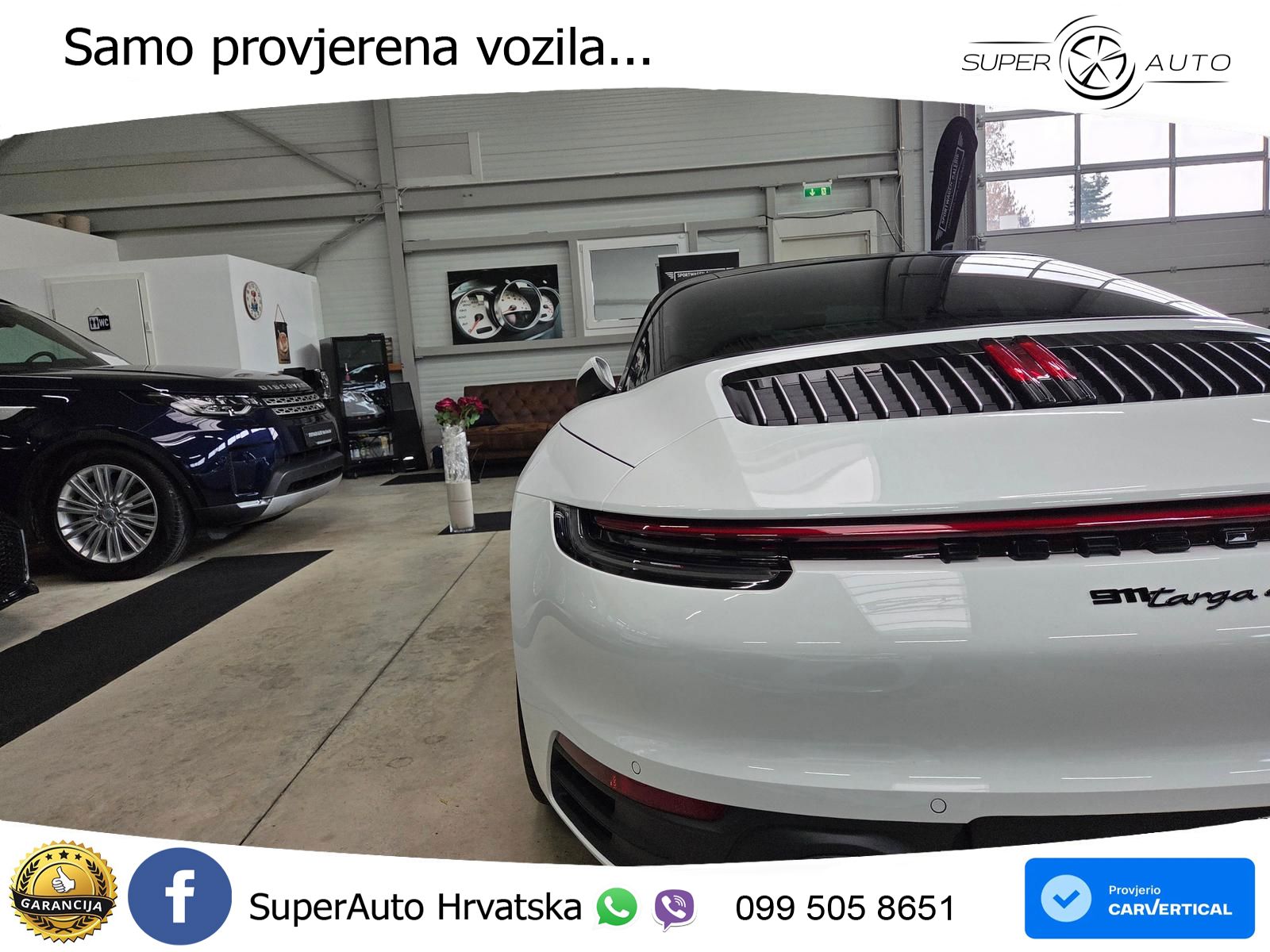 Porsche 911 Targa 4 3.0 (385 KS) PDK LED+GR SJED+ACC