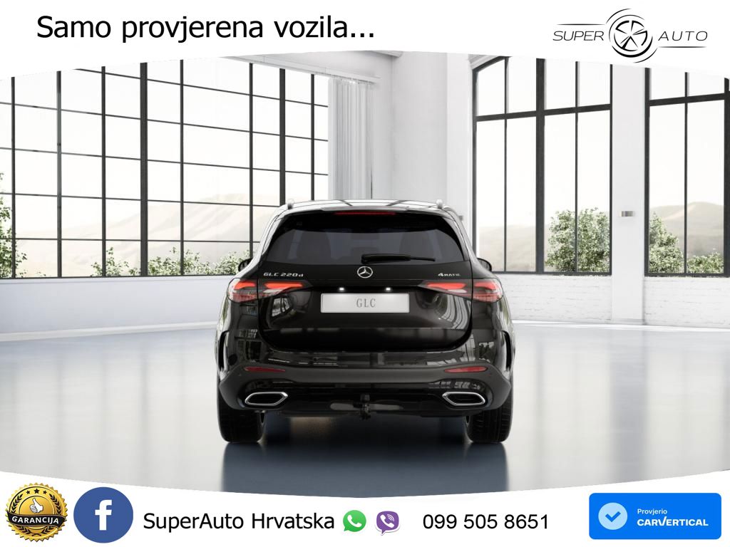 Mercedes GLC 220d (197 KS) 4MATIC 9G-TRONIC AMG LED+GR SJED+ACC