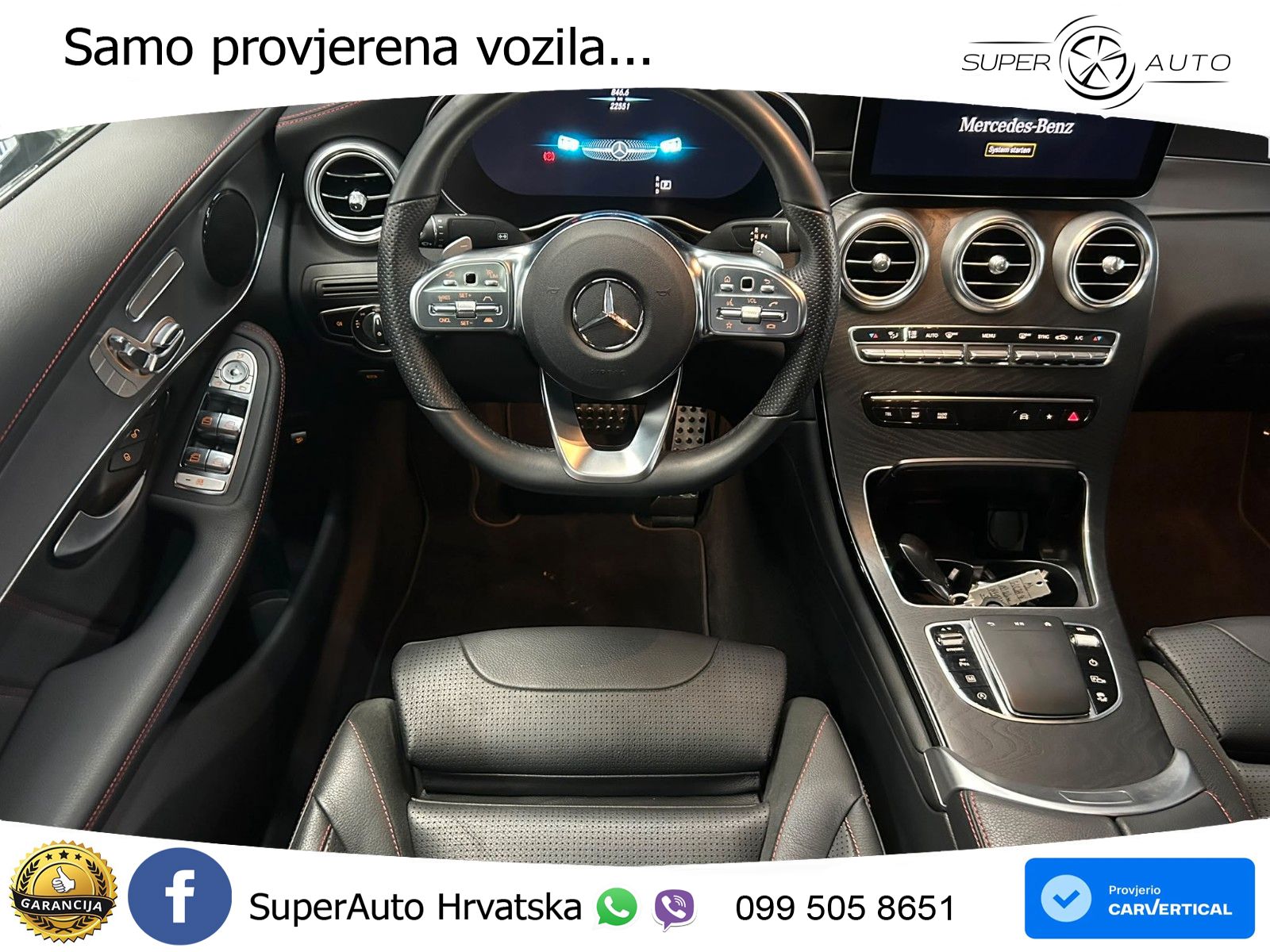 Mercedes GLC Coupe 200 (197 KS) 4MATIC G-TRONIC AMG LED+GR SJED+ACC