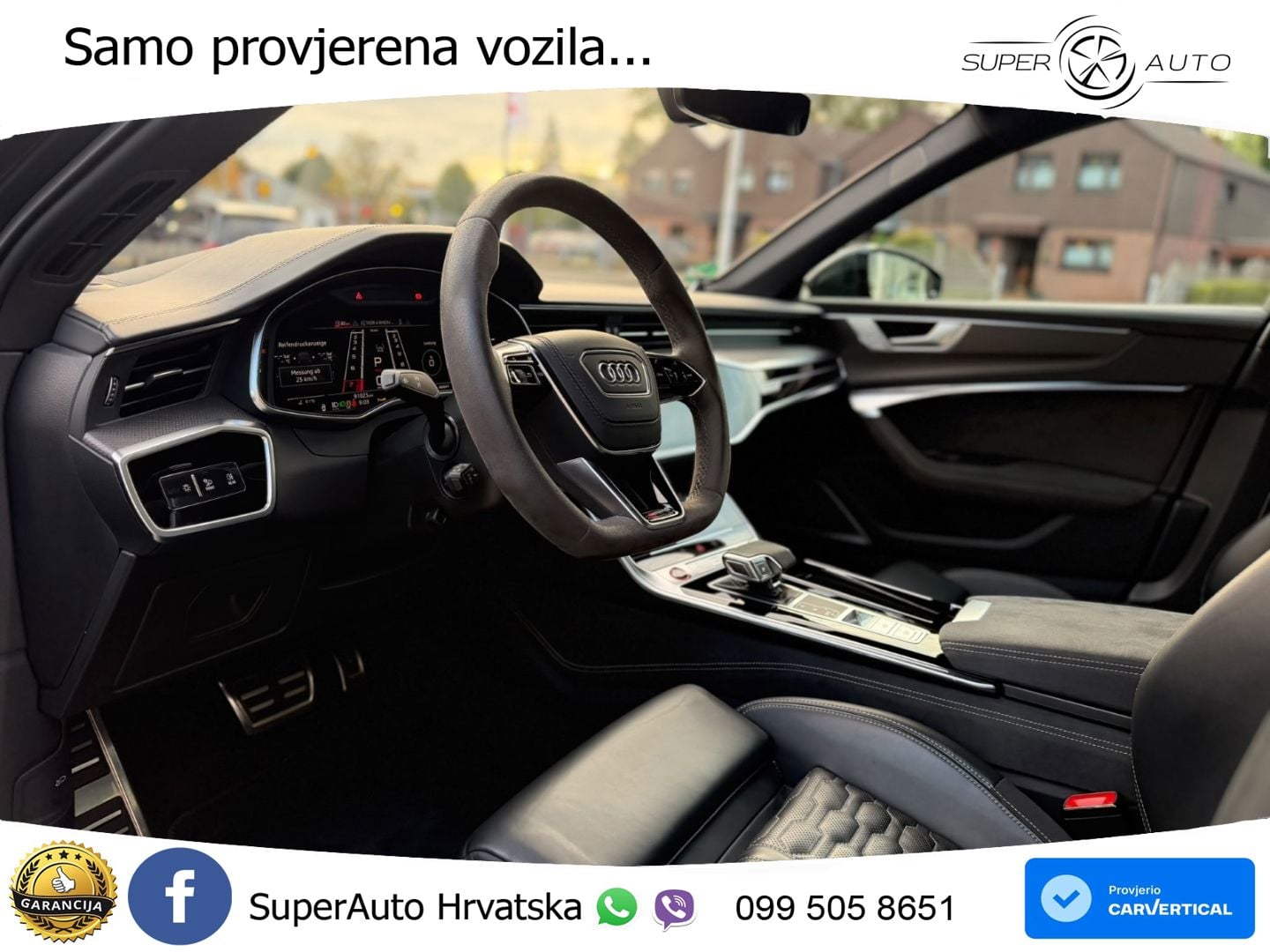 Audi RS6 Avant 4.0 TFSI V8 performance (630 KS)  quattro tiptronic LED+GR SJED+ACC