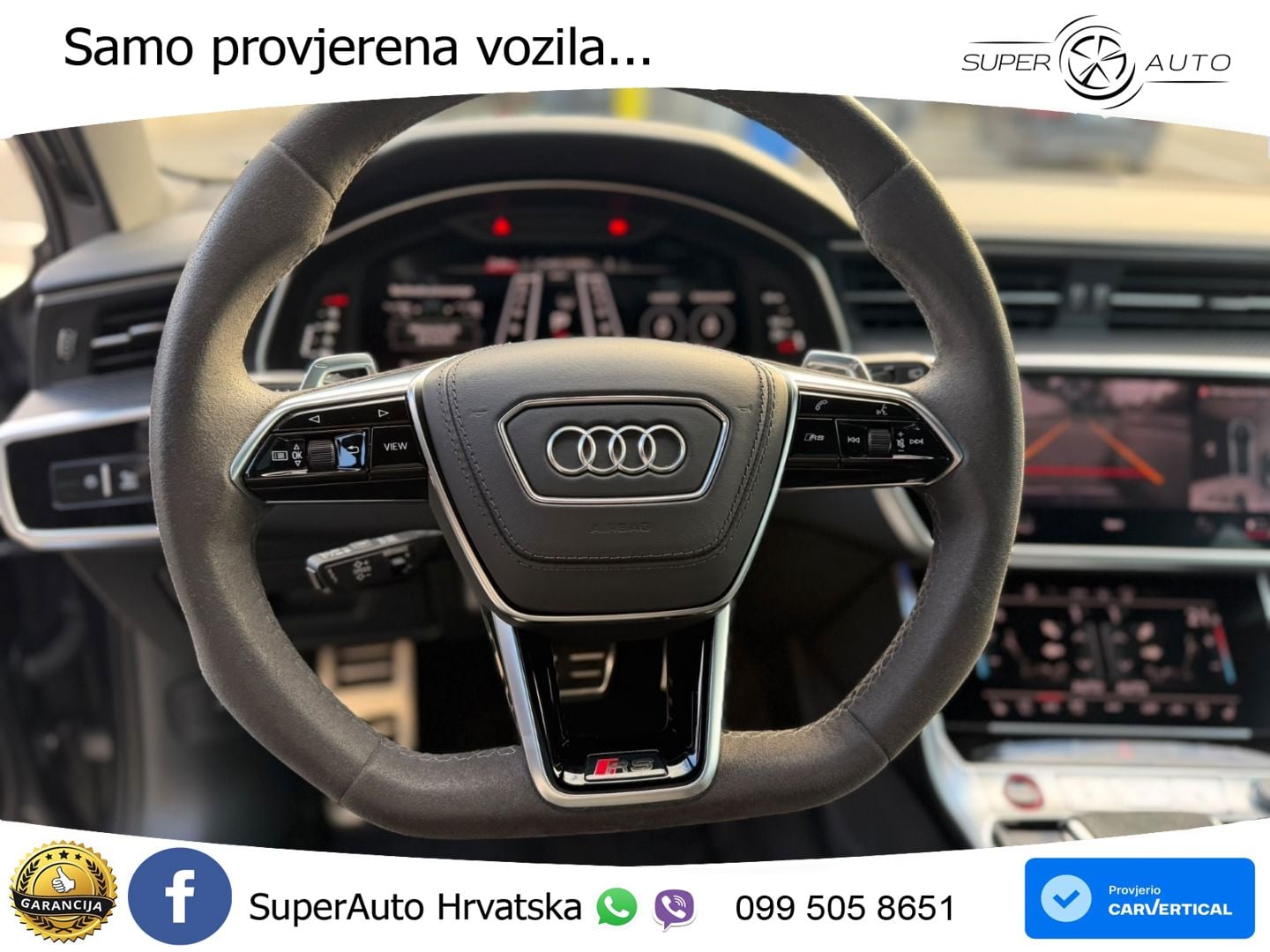 Audi RS6 Avant 4.0 TFSI V8 performance (630 KS)  quattro tiptronic LED+GR SJED+ACC