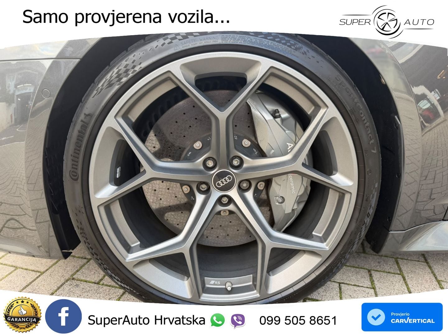 Audi RS6 Avant 4.0 TFSI V8 performance (630 KS)  quattro tiptronic LED+GR SJED+ACC