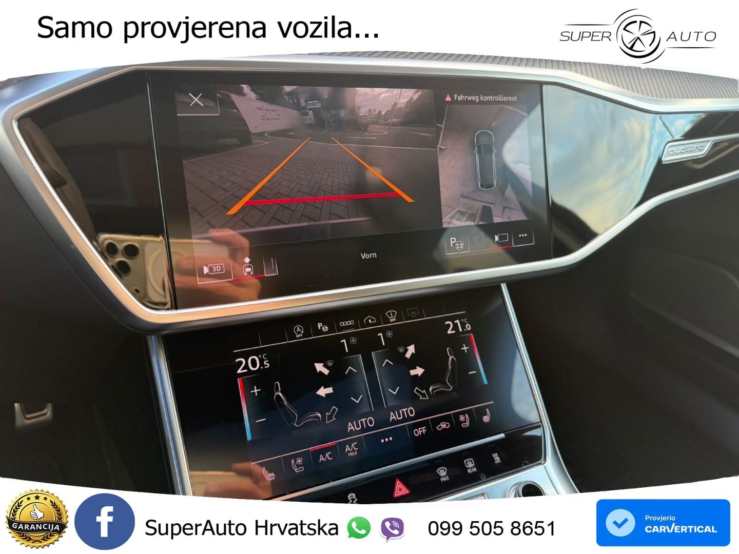 Audi RS6 Avant 4.0 TFSI V8 performance (630 KS)  quattro tiptronic LED+GR SJED+ACC