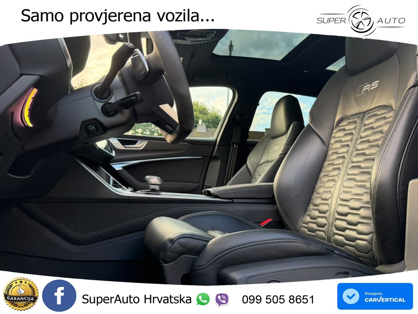Audi RS6 Avant 4.0 TFSI V8 performance (630 KS)  quattro tiptronic LED+GR SJED+ACC