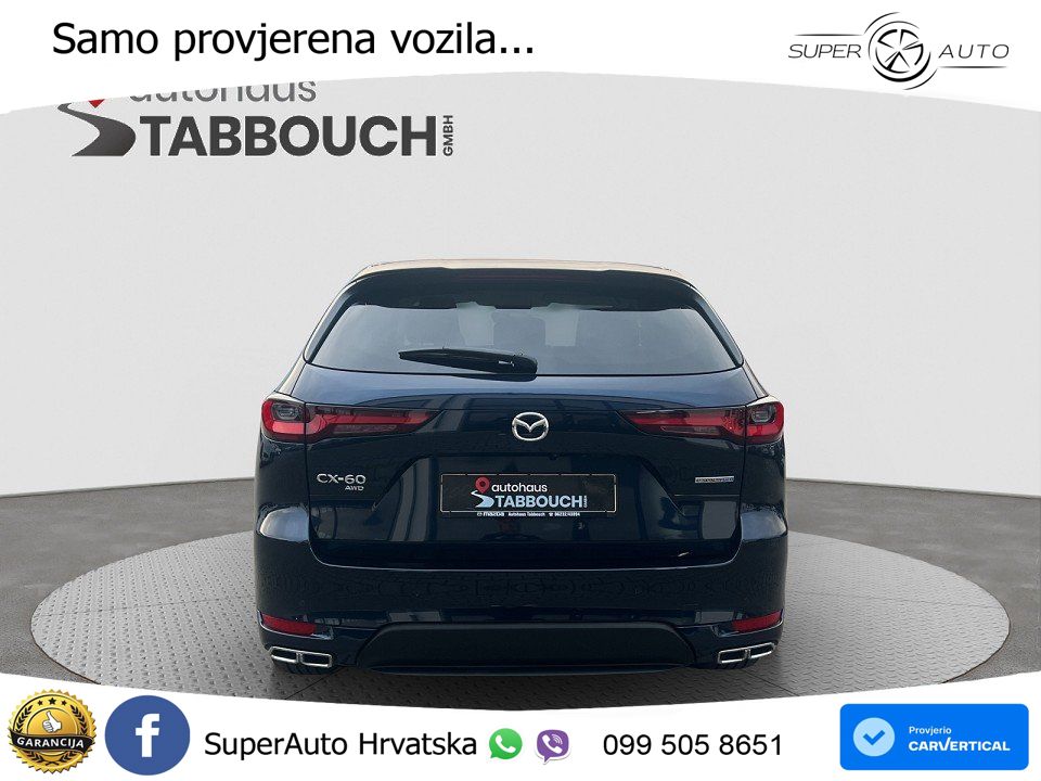 Mazda CX-60 2.5 e-Skyactiv (328 KS) AWD Automatic LED+GR SJED+ACC