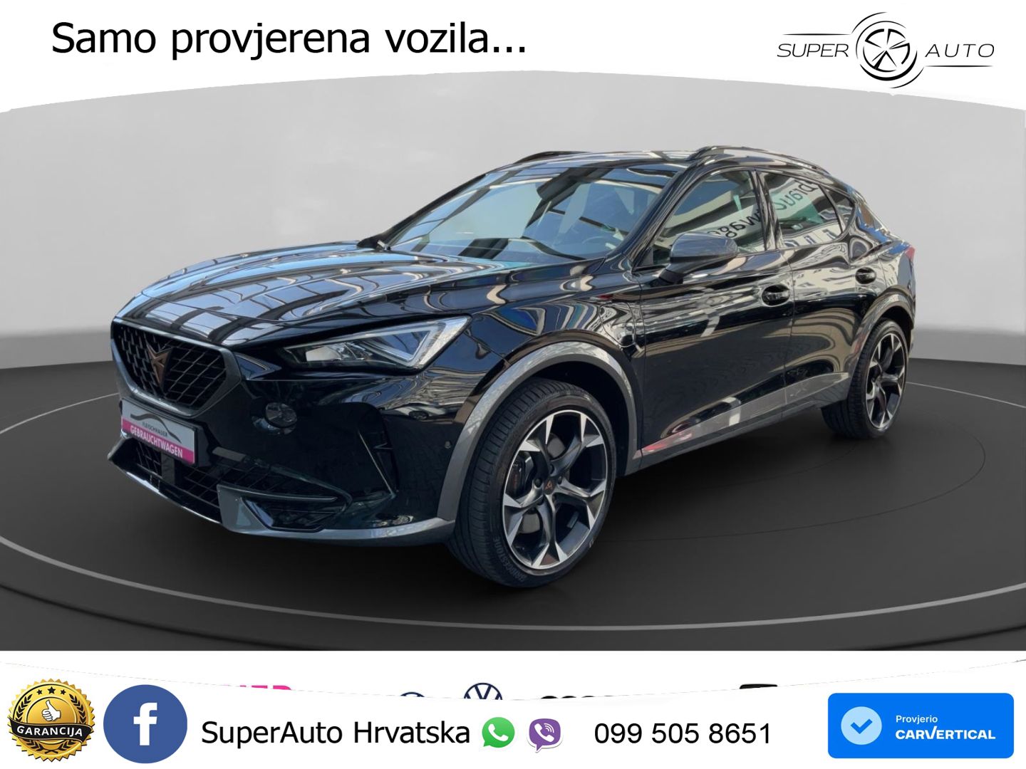 Cupra Formentor 1.4 TSI (245 KS) e-Hybrid DSG VZ LED+GR SJED+ACC