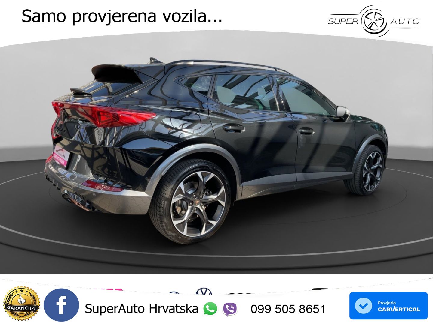 Cupra Formentor 1.4 TSI (245 KS) e-Hybrid DSG VZ LED+GR SJED+ACC