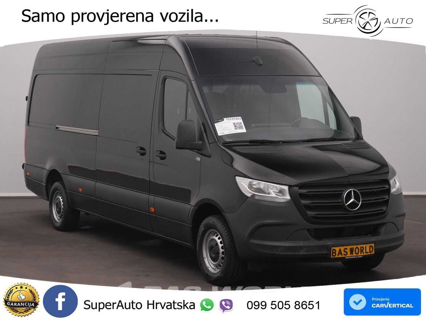 Mercedes-Benz Sprinter 317 CDI Automaat L3H2 3,5t Trekhaak AC/ 170 KS