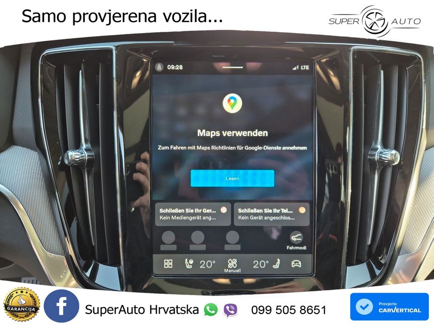 Volvo V60 2.0 B4 Benzin DCT ACC+HEAD+4xGR SJED+360+PANO