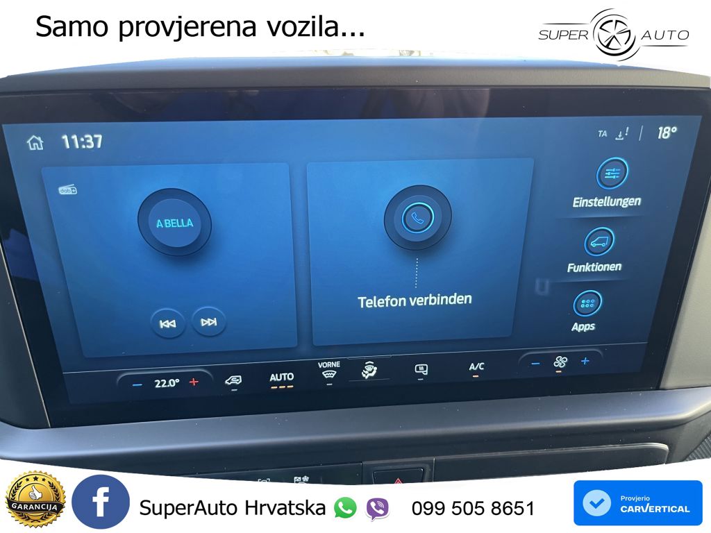 Ford Transit Custom 320 L2H1 LKW VA Trend 136 KS