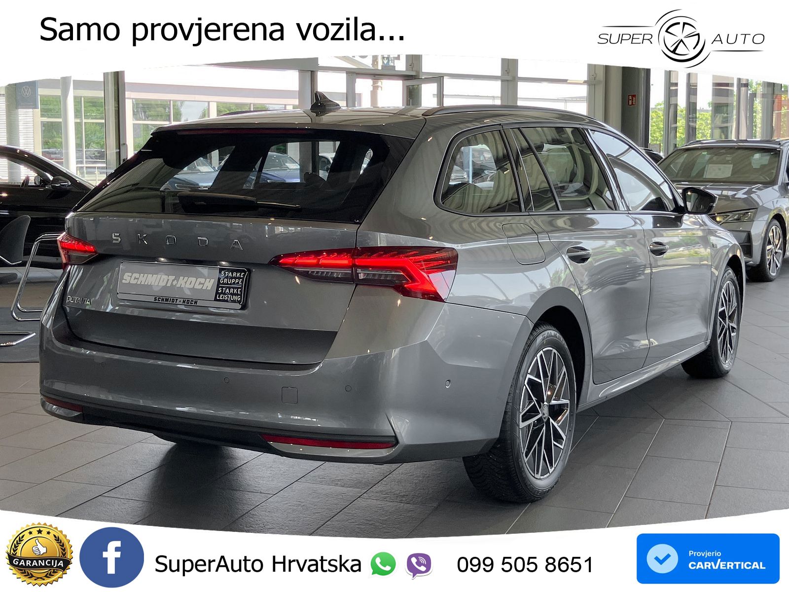 Škoda Octavia Combi 2.0 TDI (150 KS) DSG Selection LED+GR SJED+ACC