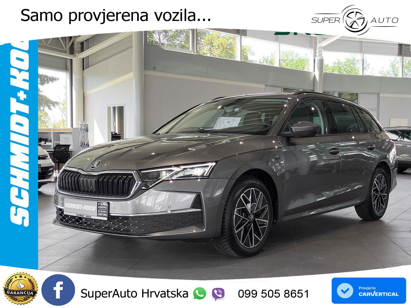 Škoda Octavia Combi 2.0 TDI (150 KS) DSG Selection LED+GR SJED+ACC