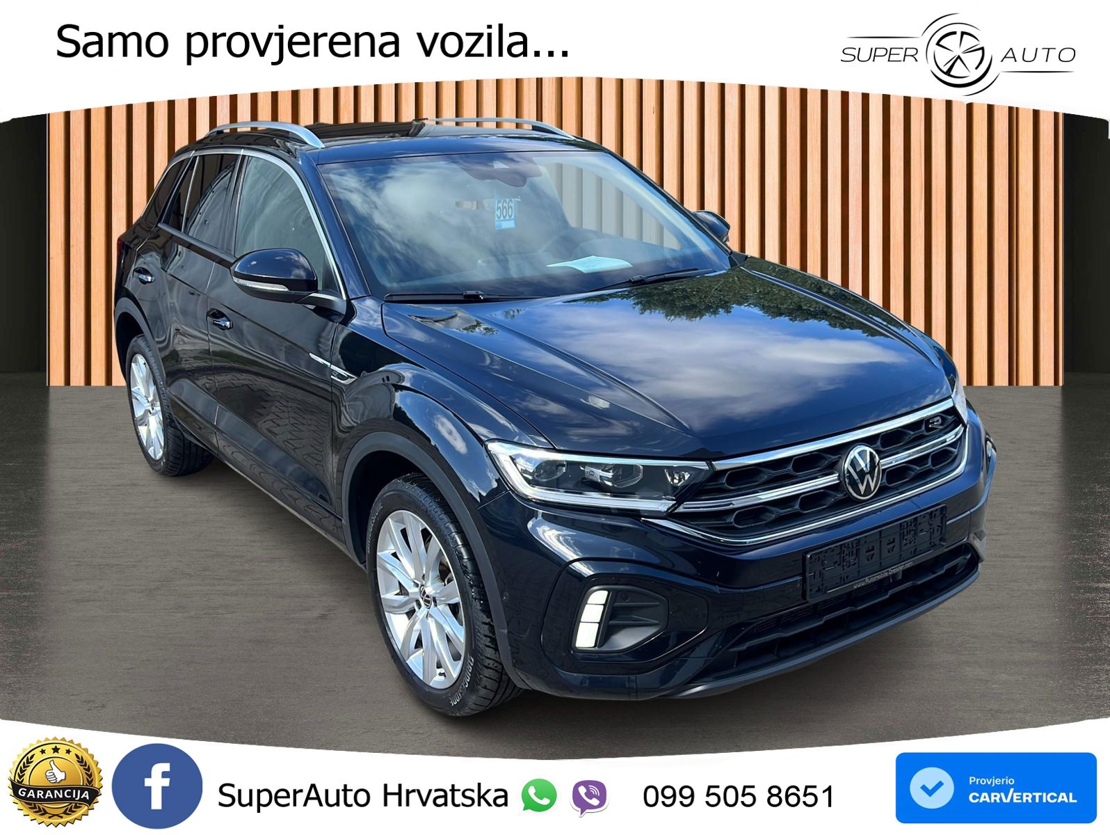Volkswagen T-Roc 1.5 TSI (150 KS) DSG R-Line LED+GR SJED+ACC