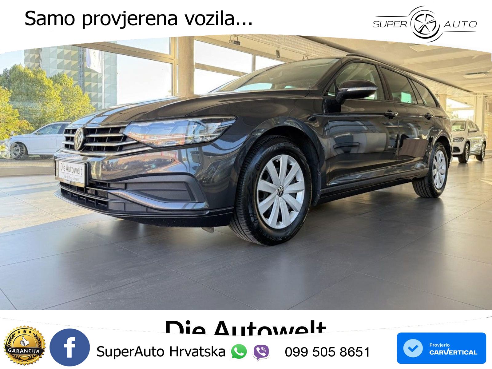 Volkswagen Passat Variant 2.0 TDI (150 KS) DSG LED+GR SJED+ACC