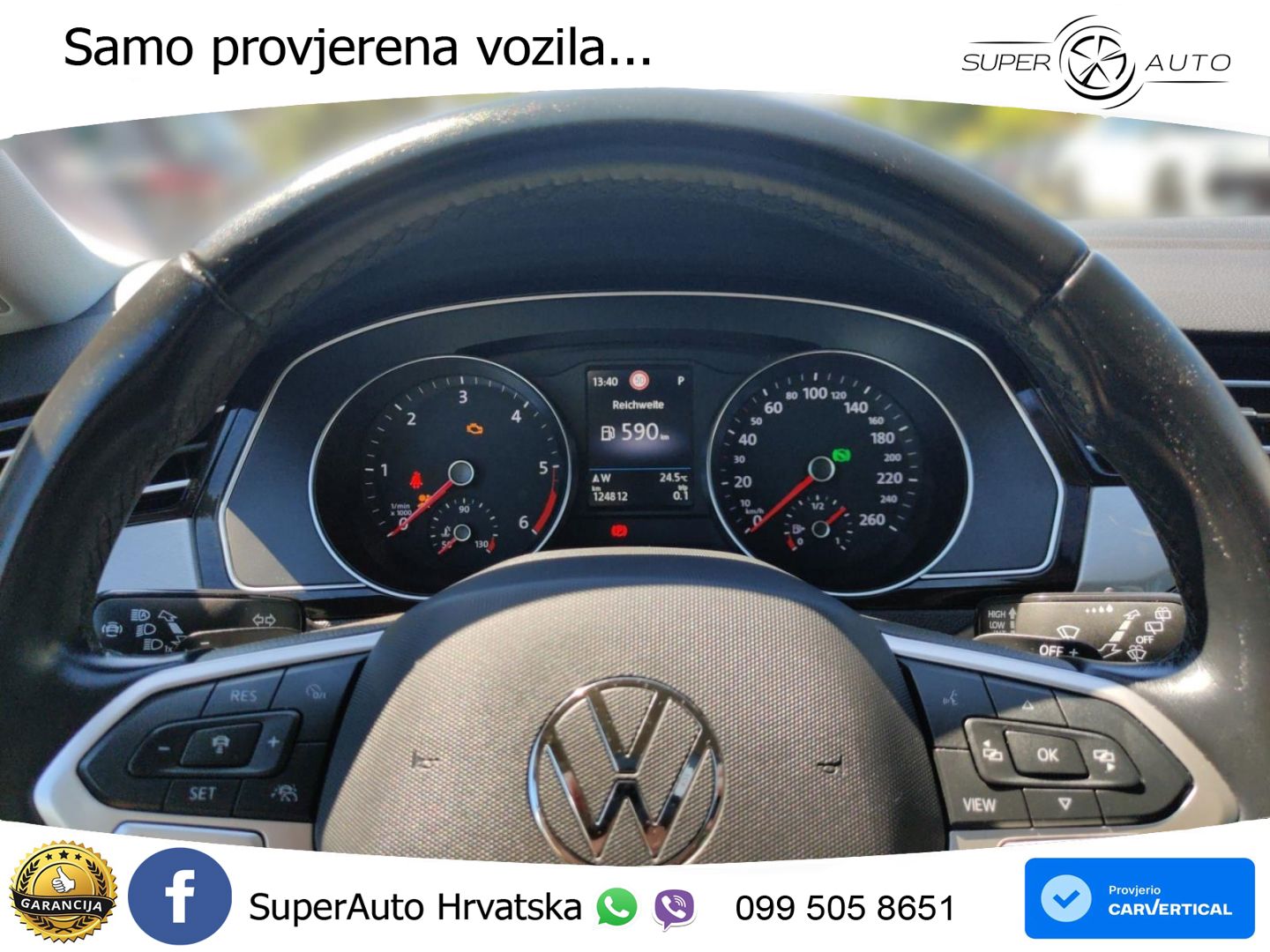 Volkswagen Passat Variant 2.0 TDI (150 KS) DSG Business LED+GR SJED+ACC