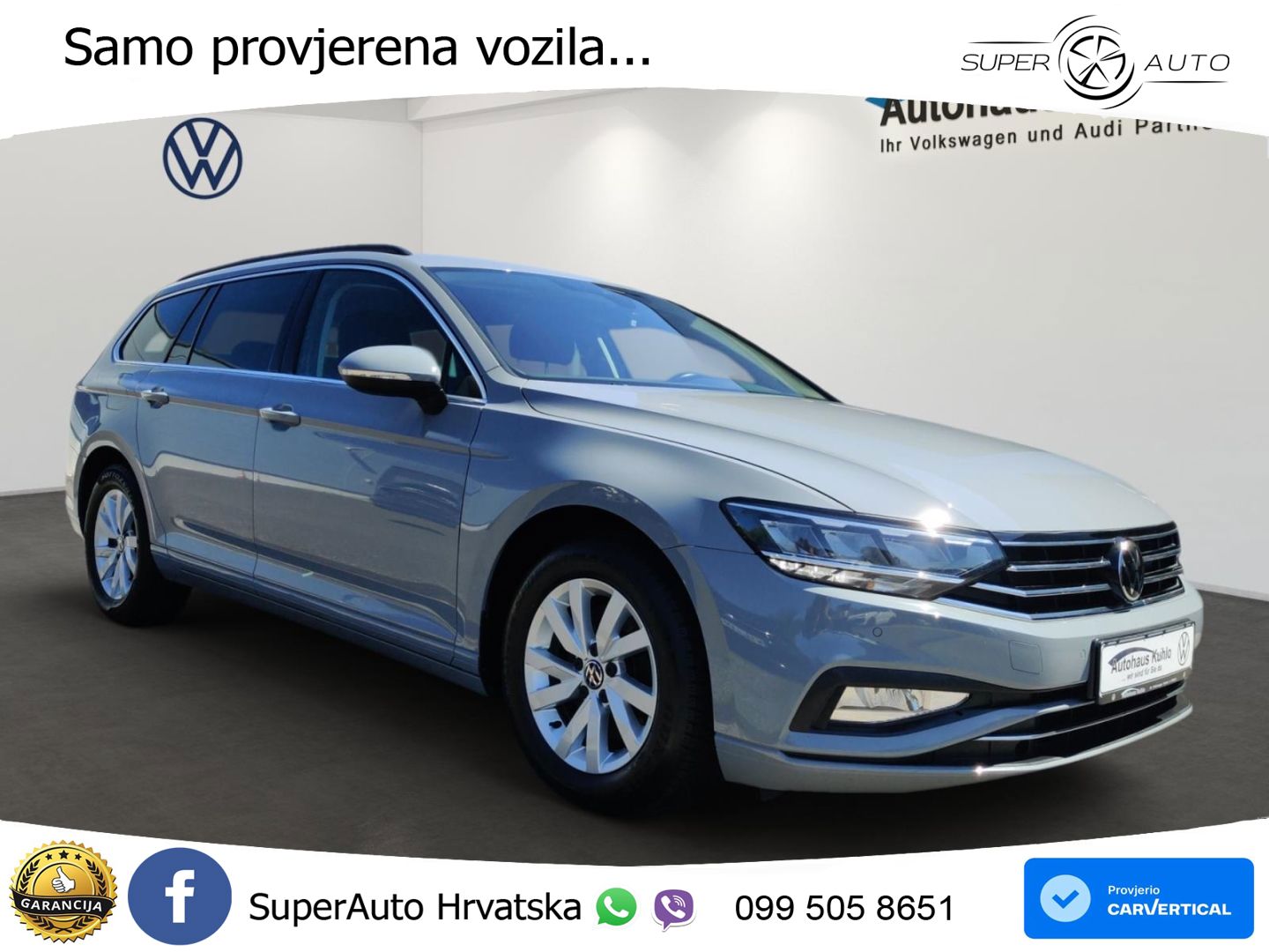 Volkswagen Passat Variant 2.0 TDI (150 KS) DSG Business LED+GR SJED+ACC