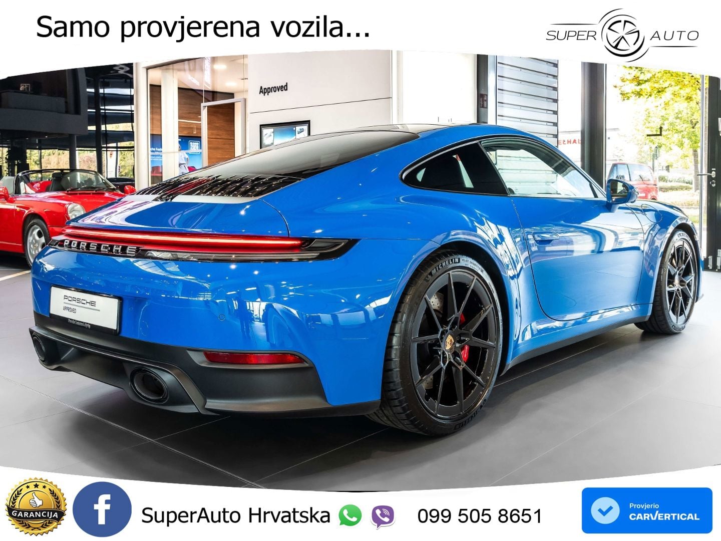 Porsche 911 Carrera GTS 3.0 (480 KS) PDK LED+GR SJED+ACC