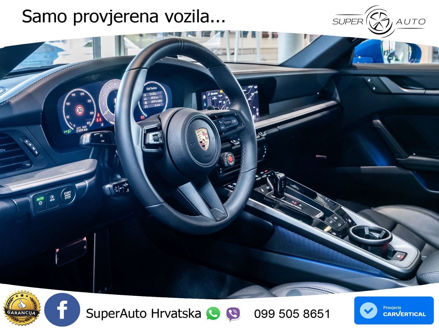 Porsche 911 Carrera GTS 3.0 (480 KS) PDK LED+GR SJED+ACC