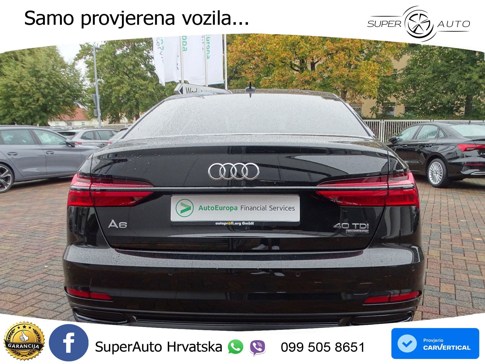 Audi A6 40 TDI (204 KS) quattro ultra S tronic LED+GR SJED+ACC