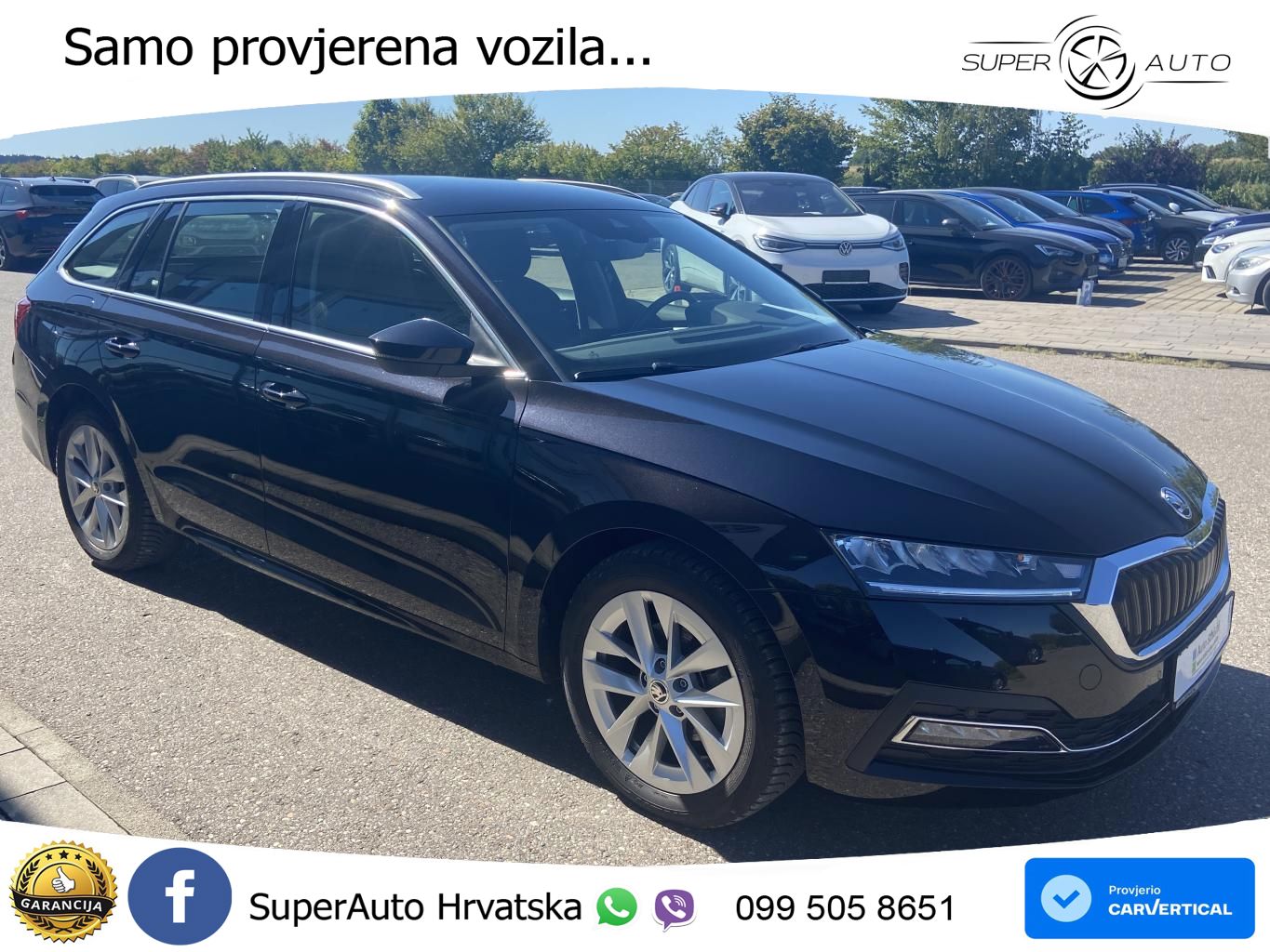 Škoda Octavia Combi 1.5 TSI EVO e-TEC (150 KS) DSG LED+GR SJED+ACC