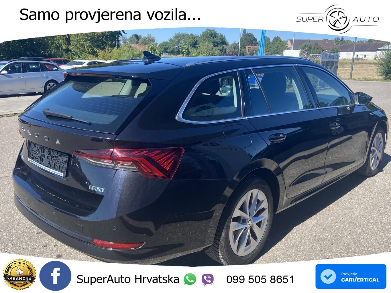 Škoda Octavia Combi 1.5 TSI EVO e-TEC (150 KS) DSG LED+GR SJED+ACC