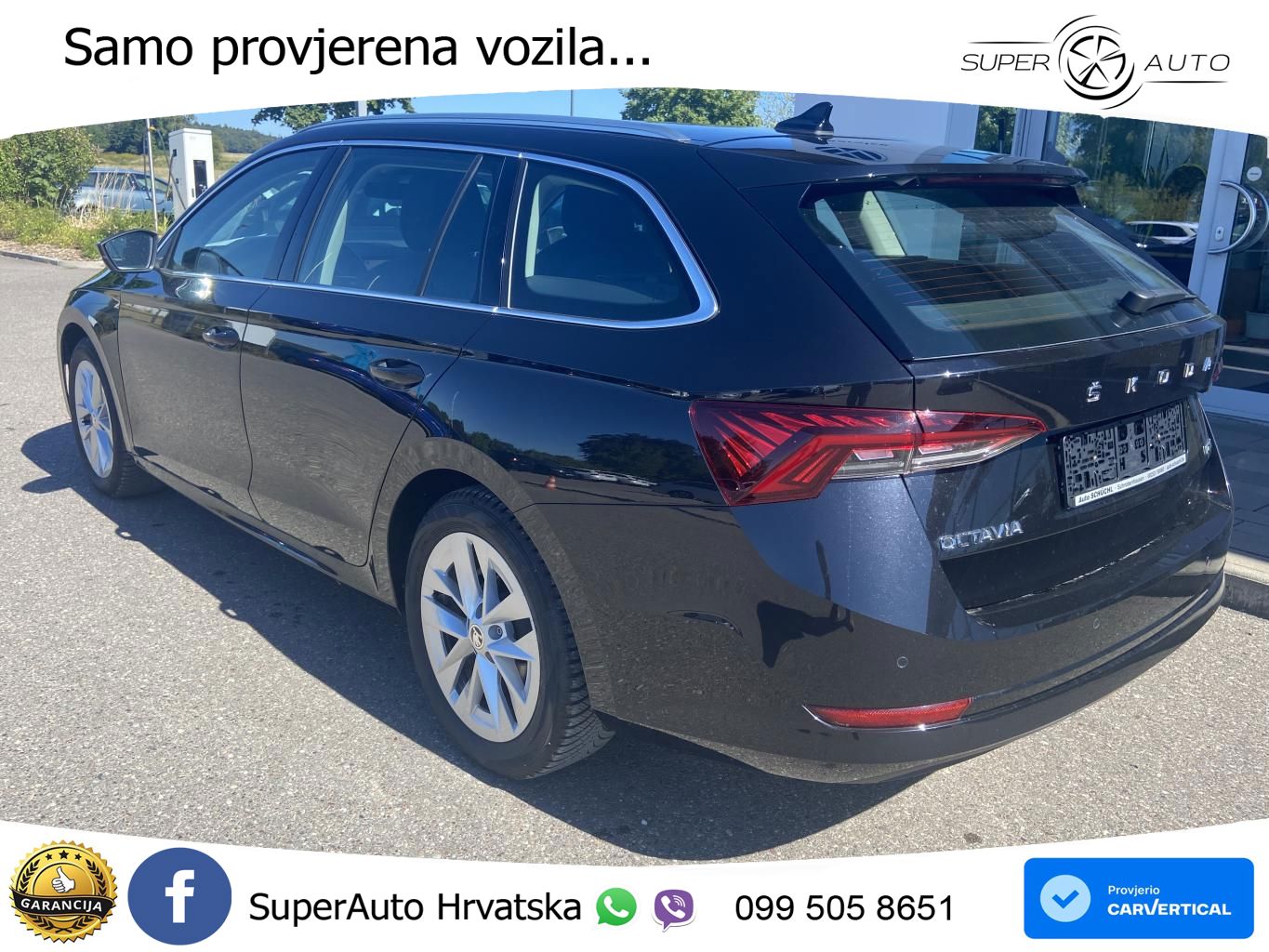 Škoda Octavia Combi 1.5 TSI EVO e-TEC (150 KS) DSG LED+GR SJED+ACC