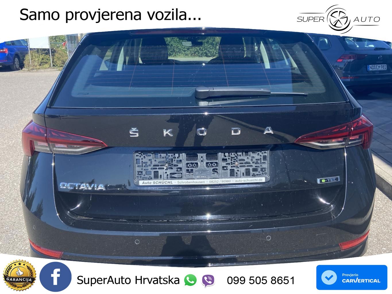 Škoda Octavia Combi 1.5 TSI EVO e-TEC (150 KS) DSG LED+GR SJED+ACC