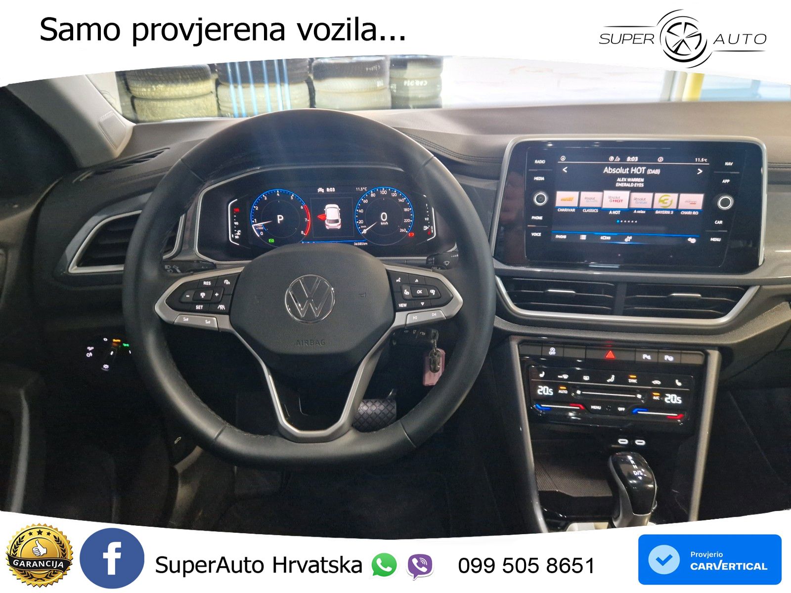 Volkswagen T-Roc 1.5 TSI (150 KS) LED+GR SJED+ACC