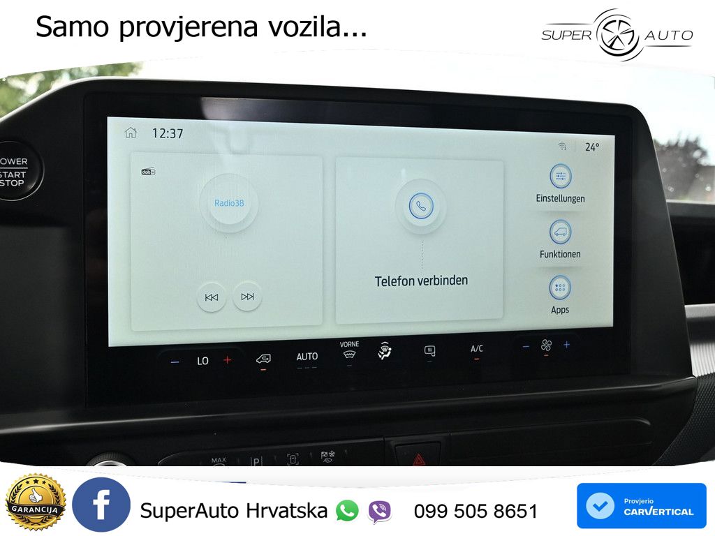 Ford Transit Custom 280L1 Trend PDC KAMERA AHK LED 110 KS