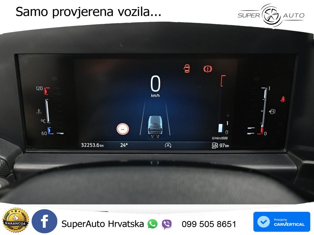 Ford Transit Custom 280L1 Trend PDC KAMERA AHK LED 110 KS