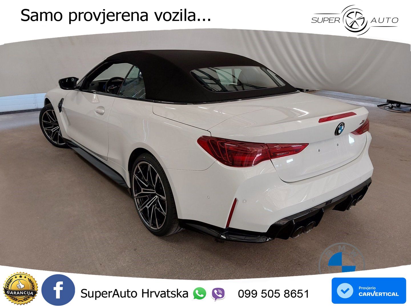 BMW M4 Convertible Competition 3.0 (530 KS) xDrive Steptronic M Sport LED+GR SJED+ACC