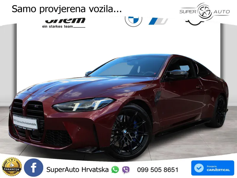 BMW M4 Competition 3.0 (510 KS) Steptronic LED+GR SJED+ACC