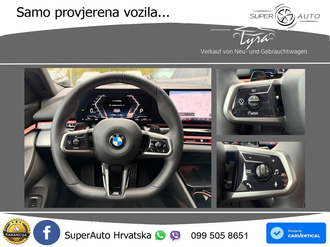 BMW 520d (197 KS) xDrive Steptronic M Sport ACC+HEAD+4xGR SJED+360+PANO