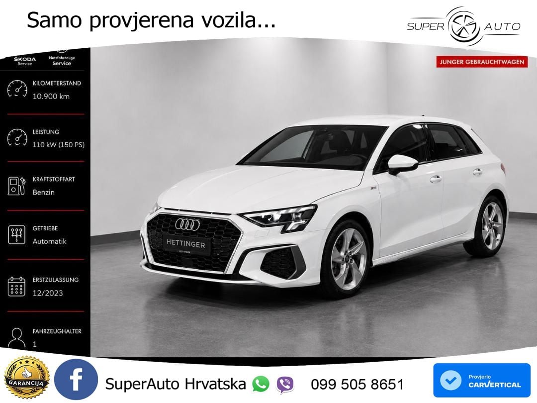 Audi A3 35 TFSI (150 KS) S tronic S line