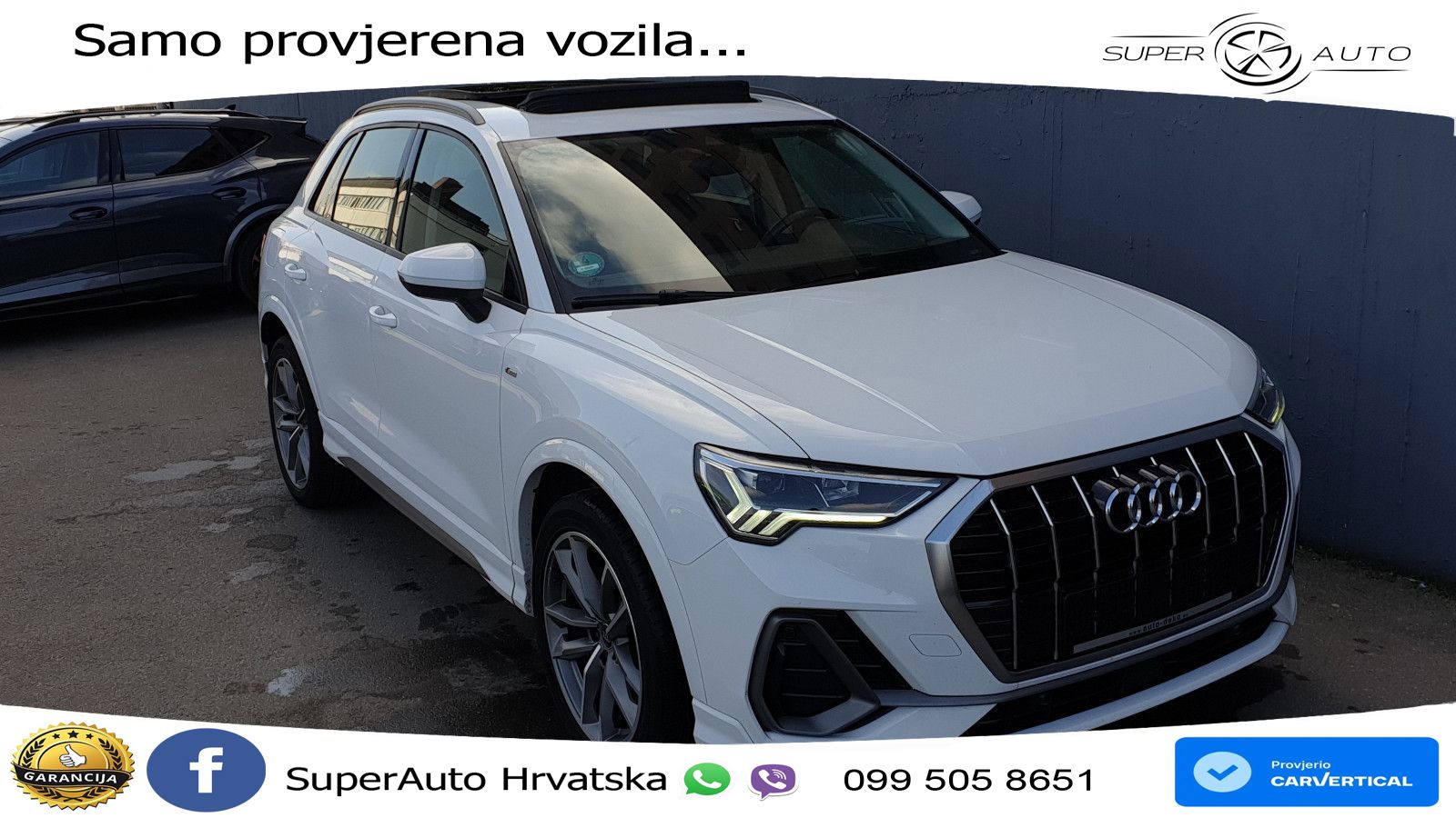 Audi Q3 45 TFSIe (245 KS) S tronic S line LED+GR SJED+ACC