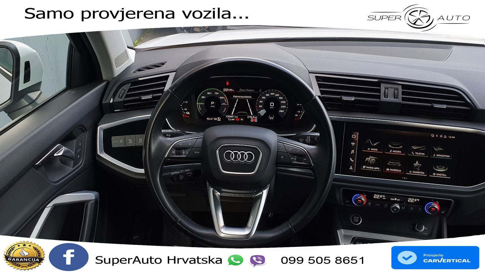 Audi Q3 45 TFSIe (245 KS) S tronic S line LED+GR SJED+ACC