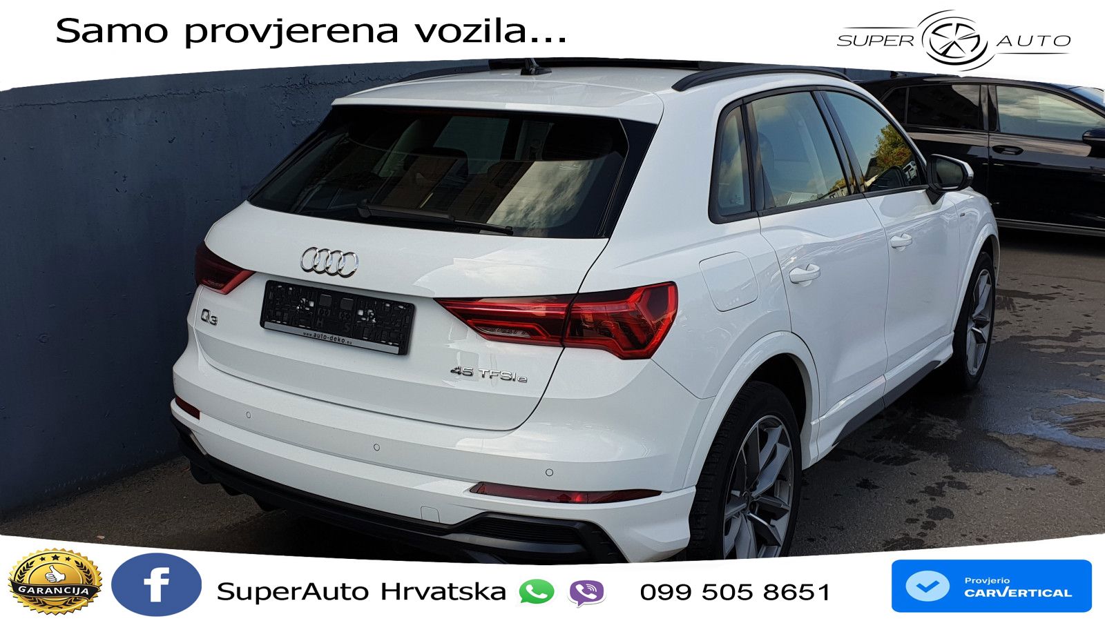 Audi Q3 45 TFSIe (245 KS) S tronic S line LED+GR SJED+ACC