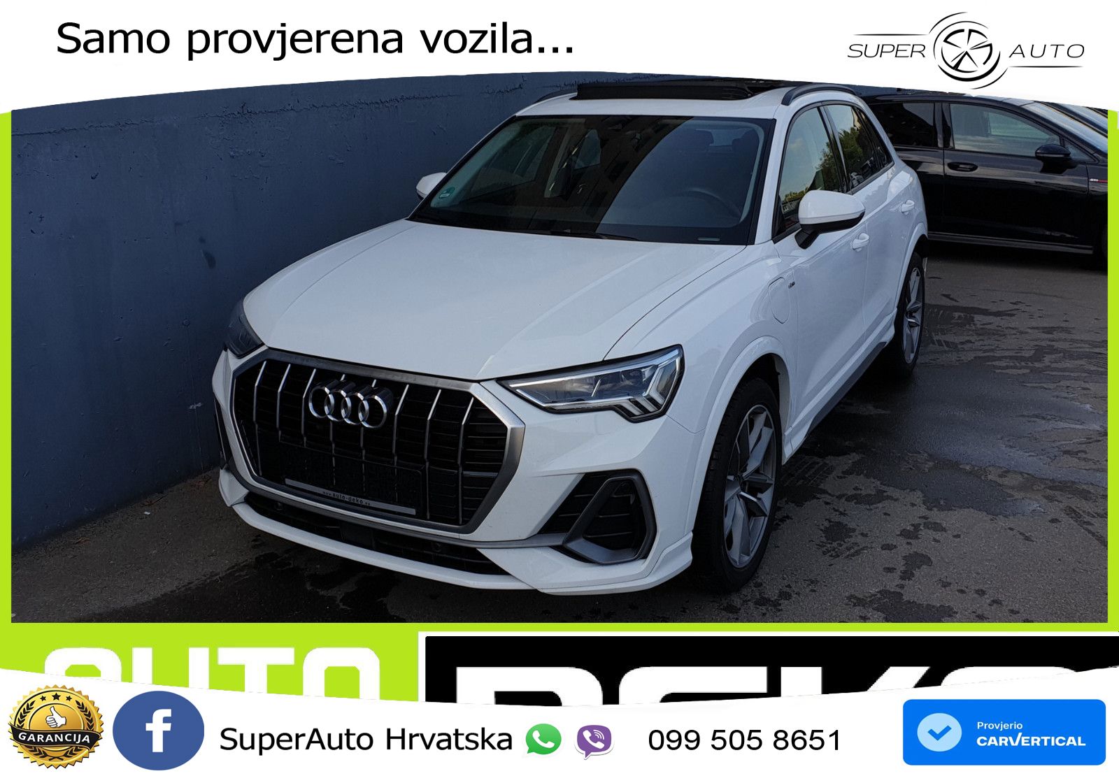 Audi Q3 45 TFSIe (245 KS) S tronic S line LED+GR SJED+ACC