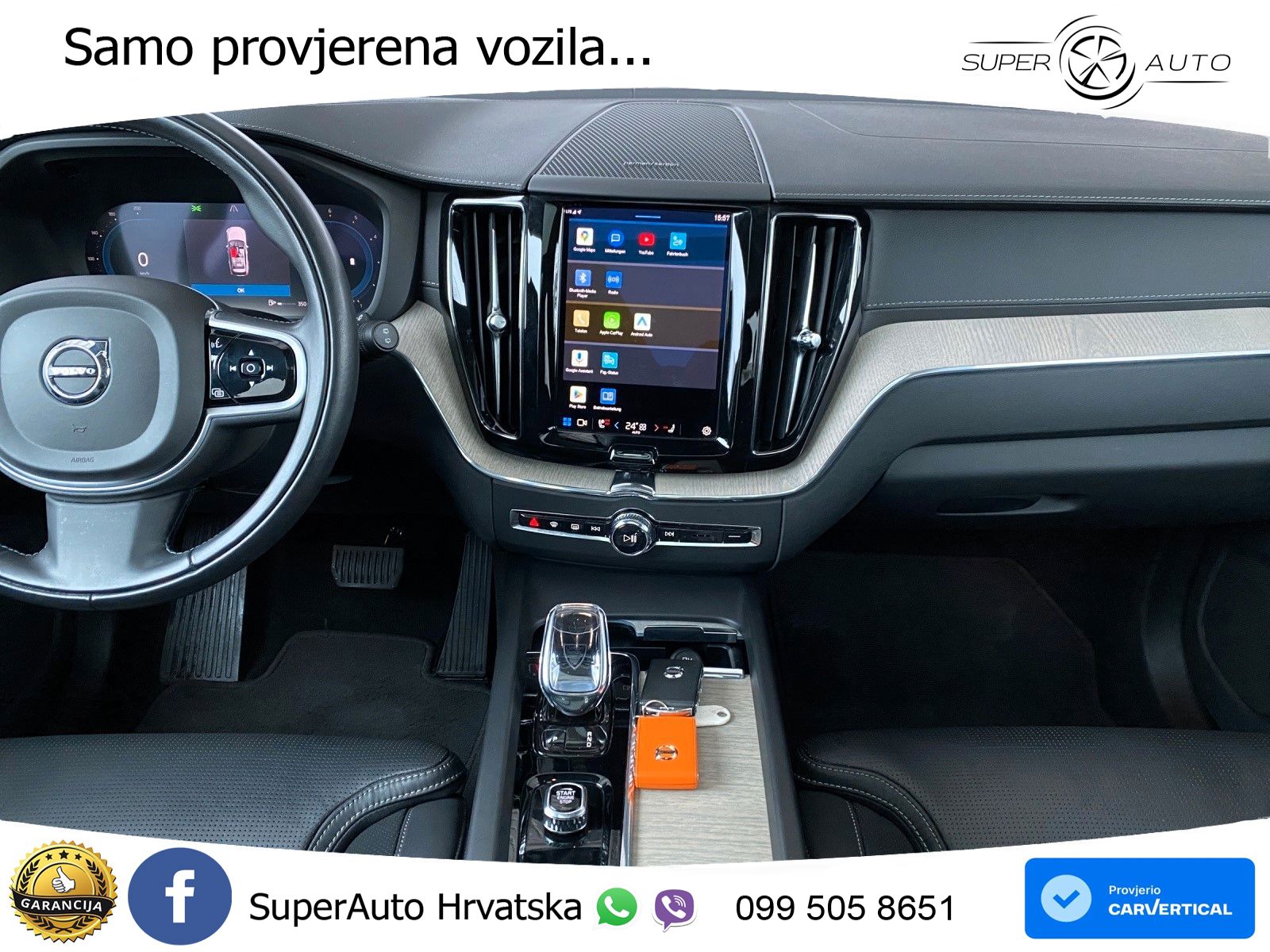 Volvo XC60 B5 Diesel AWD Geartronic LED+GR SJED+ACC
