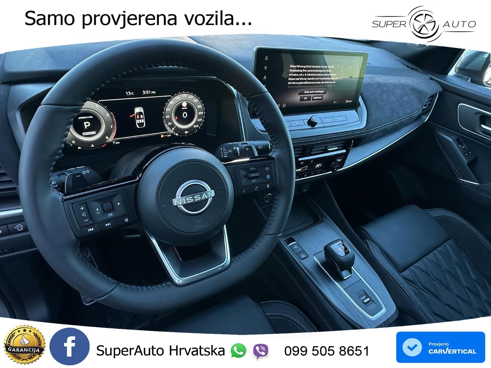 Nissan Qashqai 1.3 DIG-T (158 KS) Xtronic Tekna MATRIX+GR SJED+KAM